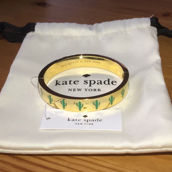 kate spade Jewelry - Kate Spade Gold Hinge Bangle